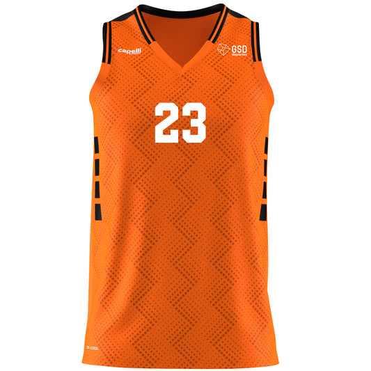 BALONCESTO CAMISETA NARANJA NIÑO