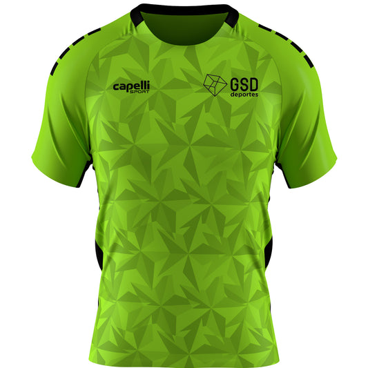 CAMISETA VERDE NIÑO FÚTBOL PORTERO